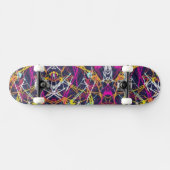 Kleurrijke multi skateboard (Horizontaal)
