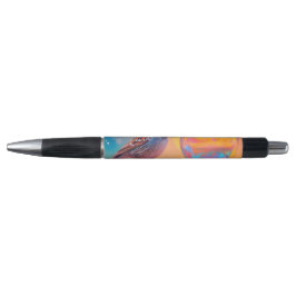 Kleurrijke Mus en Regenboogbel Pen