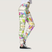 Kleurrijke Musical Birds Leggings Spring (Rechts)