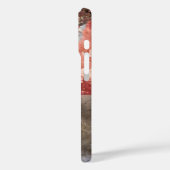 Kleurrijke muur met blauwe deur Case-Mate iPhone case (Achterkant / Links)