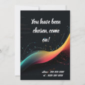 Kleurrijke muziek melodie kaart (Achterkant)