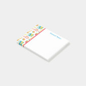 Kleurrijke Muziekinstrumenten Voor Kinderen Post-it® Notes (Schuin)
