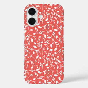 Kleurrijke Muzieknoten iPhone 16 Hoesje
