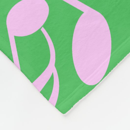 Kleurrijke Muzieknoten Fleece Deken (Hoek)