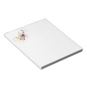 Kleurrijke muzieksplater notitieblok (Schuin)