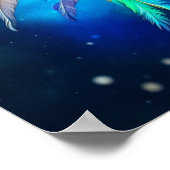 Kleurrijke mystieke dromenvanger poster (Hoek)