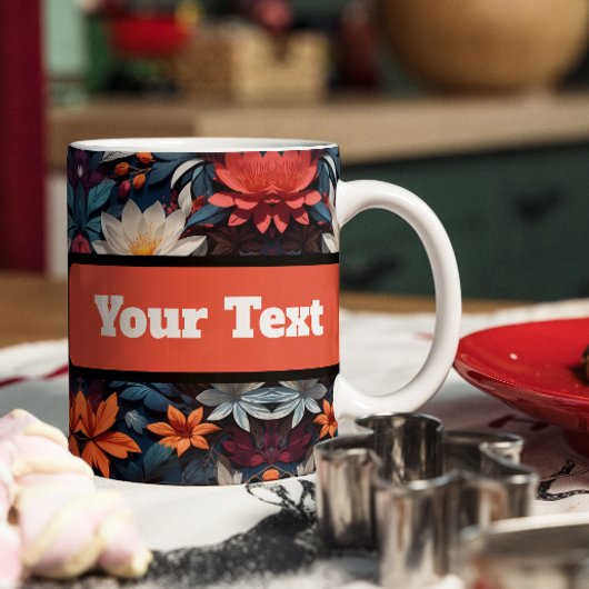 Kleurrijke Naadloze Patronen Fabric Coffee Mok