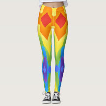 Kleurrijke naadloze "Ratti_Creative_Arts" Leggings
