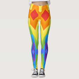 Kleurrijke naadloze "Ratti_Creative_Arts" Leggings