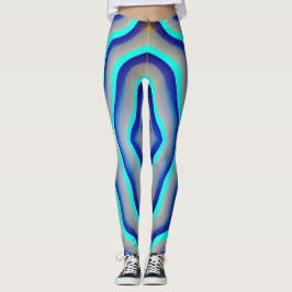Kleurrijke naadloze "Ratti_Creative_Arts" Leggings