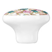 Kleurrijke naaigaren Seamstress Tailor Keramische Knop (Zijkant)