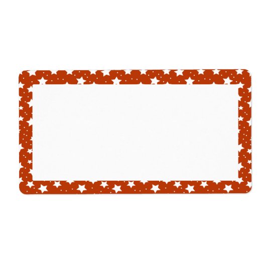 Kleurrijke naam sticker (Voorkant)