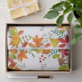 Kleurrijke najaarsvulling voor Thanksgiving Tissuepapier (Geschenk)