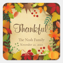 Kleurrijke najaarsvulling voor Thanksgiving