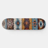 Kleurrijke Native American Style Tribal Schaats De Persoonlijk Skateboard (Horizontaal)