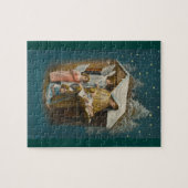 Kleurrijke nativiteitsscènepuzzel legpuzzel (Horizontaal)