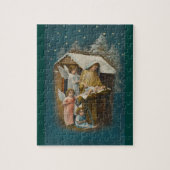 Kleurrijke  nativiteitsscènepuzzel legpuzzel (Verticaal)