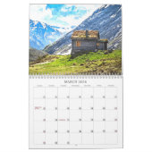 Kleurrijke Natuur indrukken Waterverf Schilderijen Kalender (Mar 2026)