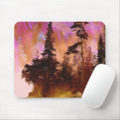 Kleurrijke Natuur Mousepad Muismat (Met muis)