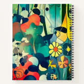 Kleurrijke Natuur Notitieboek (Achterkant)