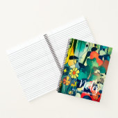 Kleurrijke Natuur Notitieboek (Binnen)