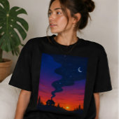 Kleurrijke natuur t-shirt