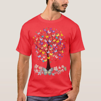 Kleurrijke Natuur van de vlinder T-shirt