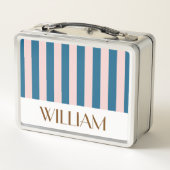 Kleurrijke Nautisch Blauw Gepersonaliseerd geschen (Achterkant)