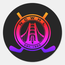 Kleurrijke NCWHL Stickers
