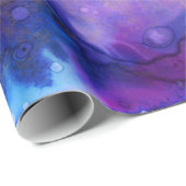 Kleurrijke Nebula Ink Spletters Cadeaupapier (Rol Hoek)