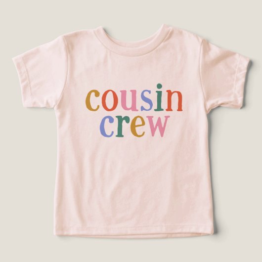 Kleurrijke neef bemanning matching familie (Design voorkant)