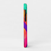 Kleurrijke Neon ETHERISCHE Bladeren Patroon Case-Mate iPhone Case (Achterkant/links)