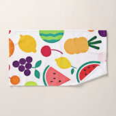 Kleurrijke neon fruit Fiesta Bad Handdoek (Handdoek)