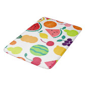 Kleurrijke Neon Fruit Fiesta Badmat (Gekanteld)