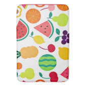 Kleurrijke Neon Fruit Fiesta Badmat (Voorkant Verticaal)