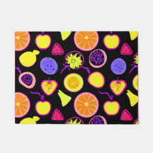 Kleurrijke Neon Fruit Kunstzinnigheid