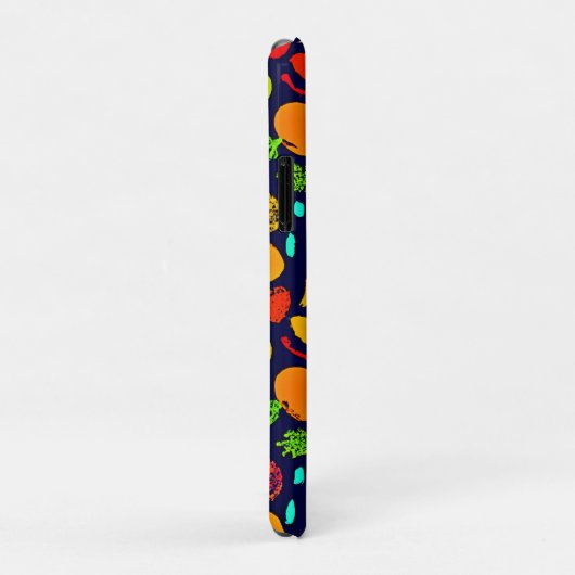 Kleurrijke Neon Fruit Pattern Art Case-Mate iPhone Case (Achterkant/rechts)
