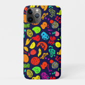 Kleurrijke Neon Fruit Pattern Art Case-Mate iPhone Case (Achterkant)