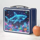 Kleurrijke neonhaai (In situ)