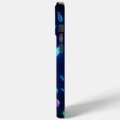 Kleurrijke neonhaai Case-Mate iPhone case (Achterkant / Links)