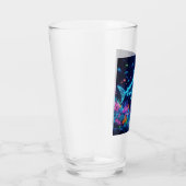 Kleurrijke neonhaai glas (Rechts)