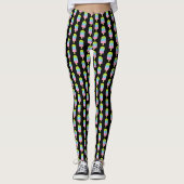 Kleurrijke neonkleurige leggings van popsicijs (Voorkant)