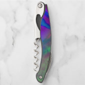 Kleurrijke neonlichten Abstract Kurkentrekker (Voorkant)