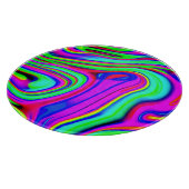 Kleurrijke neonpatronen. Bestel nu Snijplank (Hoek)