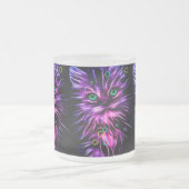 kleurrijke neuskat matglas koffiemok (Center)