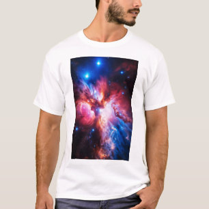 Kleurrijke Nevel Sterrenstelsel Ruimte Sterren Kos T-shirt