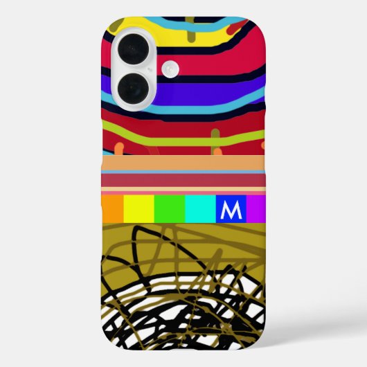 kleurrijke nieuwe iPhone 6 Case-Mate iPhone Case (Achterkant)