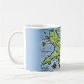 kleurrijke Noord-Wales Mok (Links)