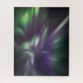 Kleurrijke noordelijke lichten legpuzzel (Verticaal)