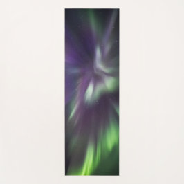Kleurrijke noordelijke lichten yogamat